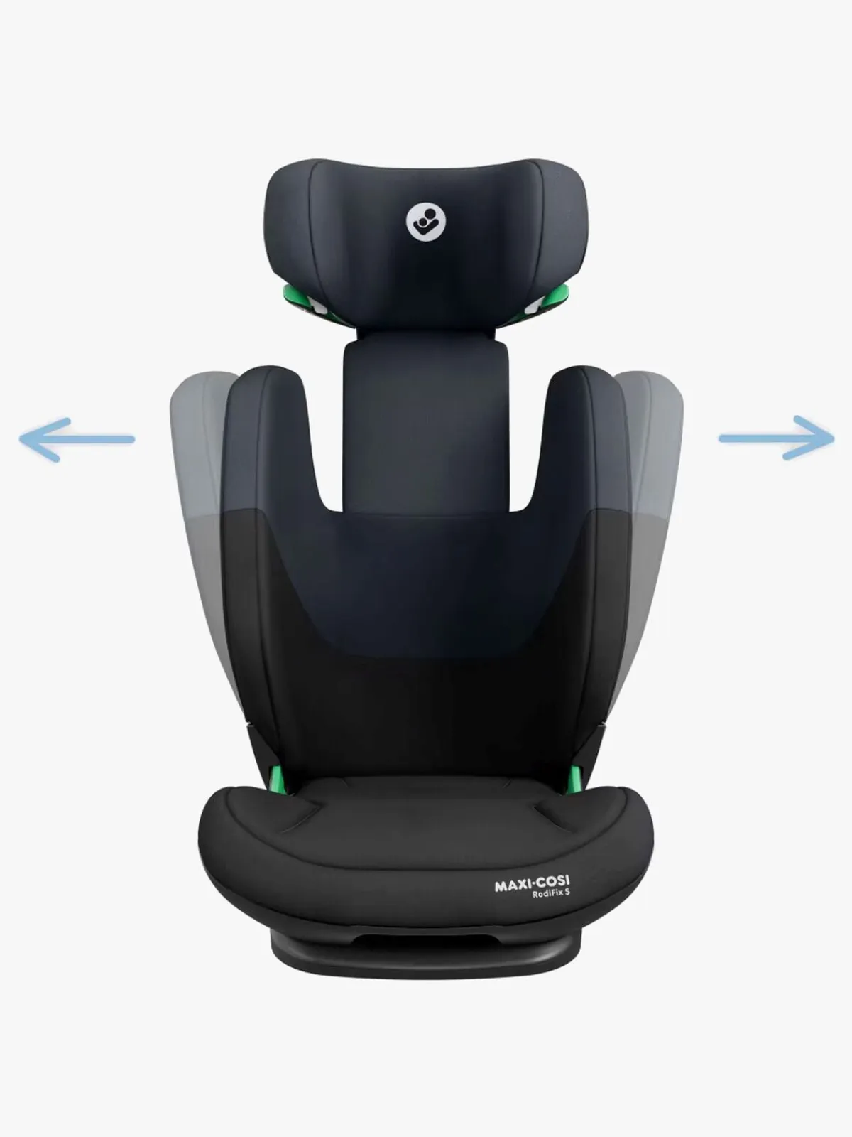 Autostole 15-36 Kg|MaxiCosi Maxi-Cosi RodiFix S i-Size Autostol, Tonal Black Sort