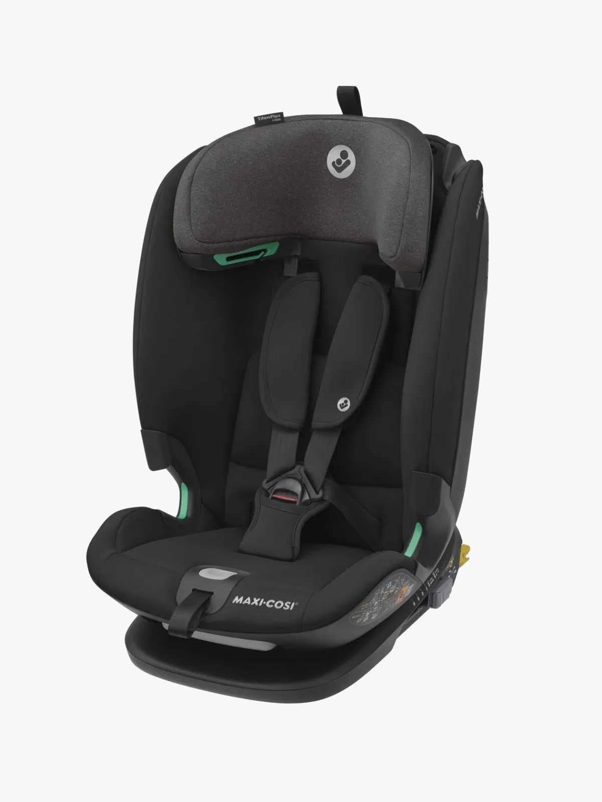 Autostole 9-36 Kg|MaxiCosi Maxi-Cosi Titan Plus I-Size Autostol, Authentic Black Sort