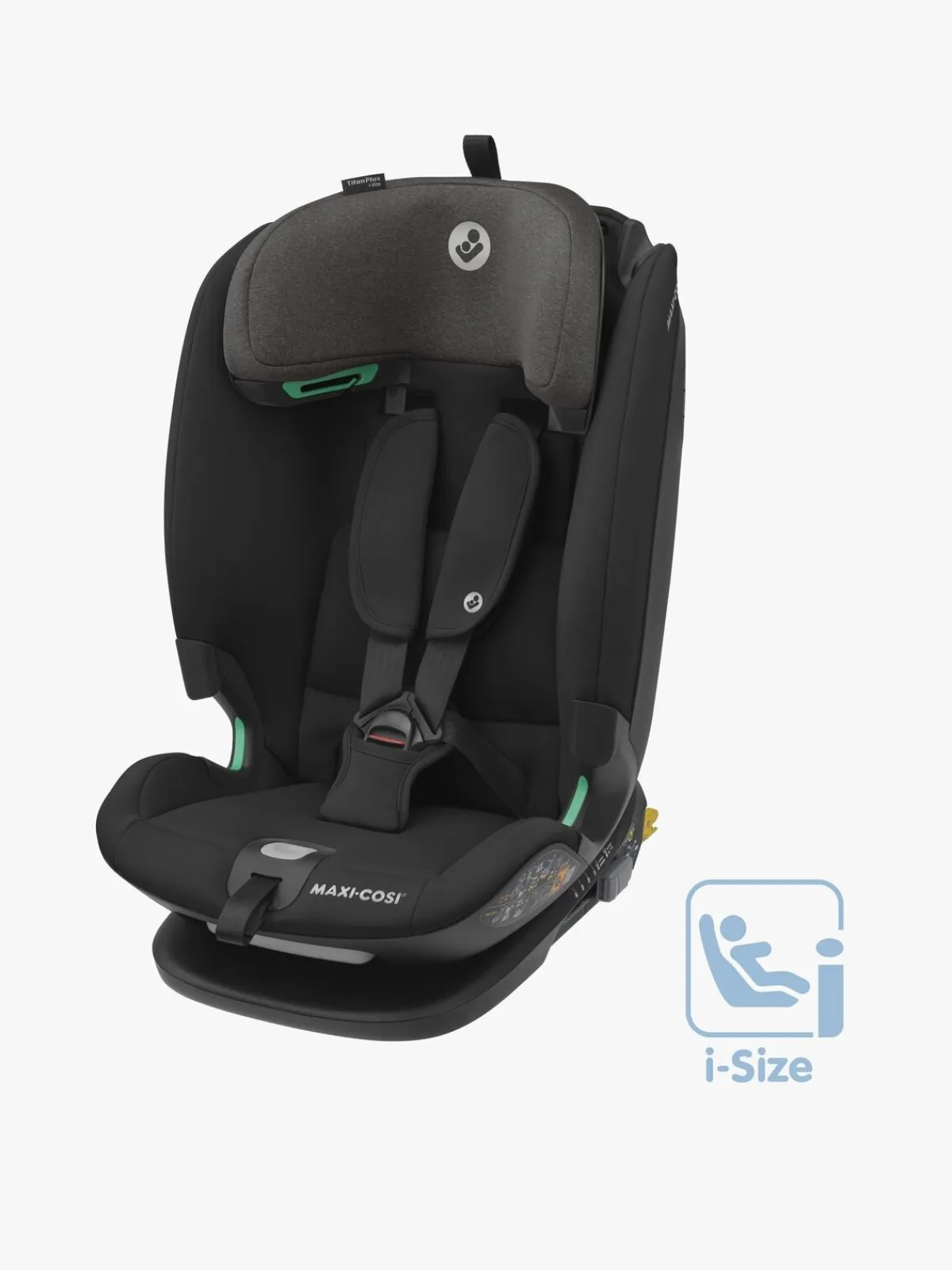 Autostole 9-36 Kg|MaxiCosi Maxi-Cosi Titan Plus I-Size Autostol, Authentic Black Sort