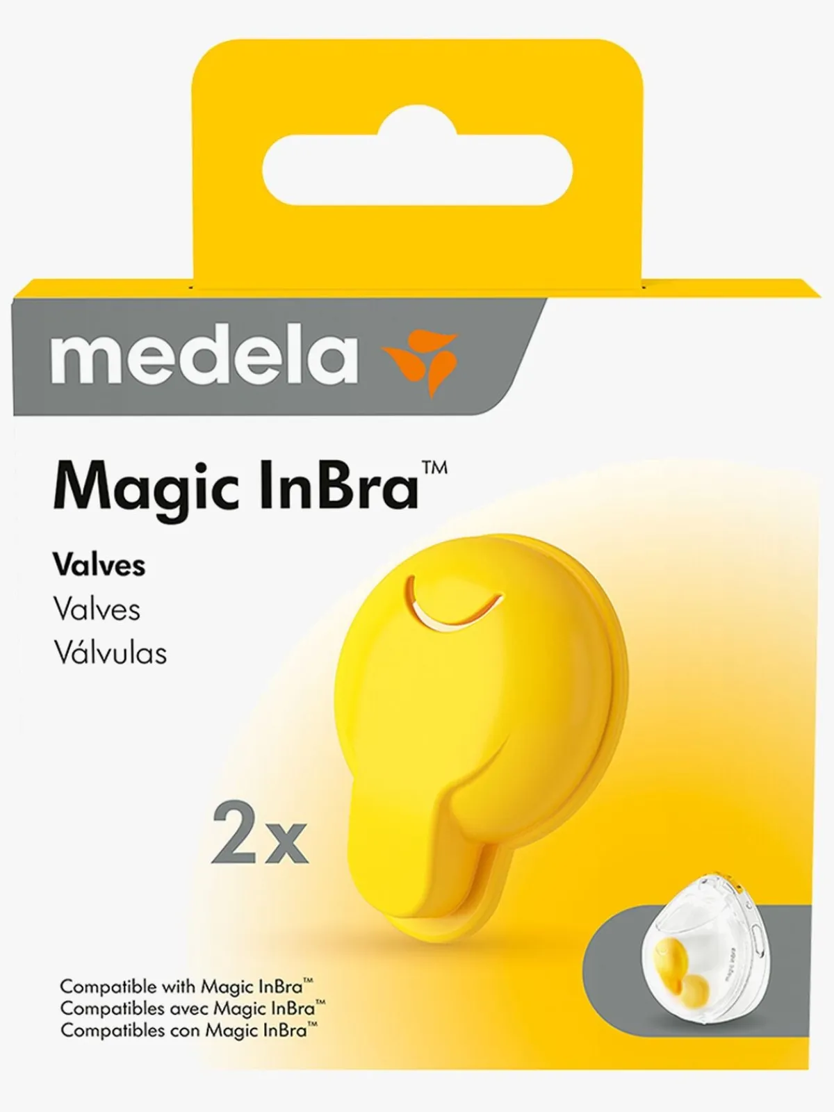 Medela Amning-Magic InBra Ventiler 2-pak