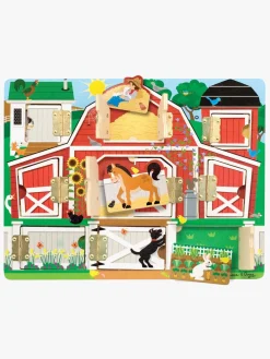 Spil & Puslespil|MelissaDoug Melissa & Doug Bondegård m. Låger Flerfarvet