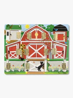 Spil & Puslespil|MelissaDoug Melissa & Doug Bondegård m. Låger Flerfarvet