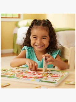 Spil & Puslespil|MelissaDoug Melissa & Doug Bondegård m. Låger Flerfarvet