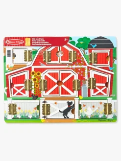 Spil & Puslespil|MelissaDoug Melissa & Doug Bondegård m. Låger Flerfarvet