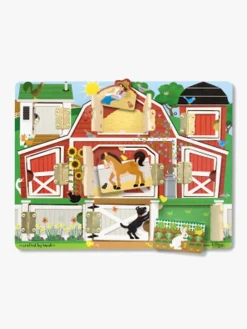 Spil & Puslespil|MelissaDoug Melissa & Doug Bondegård m. Låger Flerfarvet
