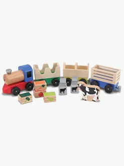 MelissaDoug Togbaner & Legeborde-Melissa & Doug Bondegårdstog