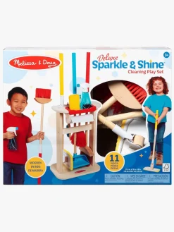 MelissaDoug Rolleleg-Melissa & Doug Deluxe Sparkle & Shine Rengøringssæt 11 Dele