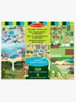 Kreativt Legetøj|MelissaDoug Melissa & Doug Genanvendelig Klistermærkebog Dyr Flerfarvet