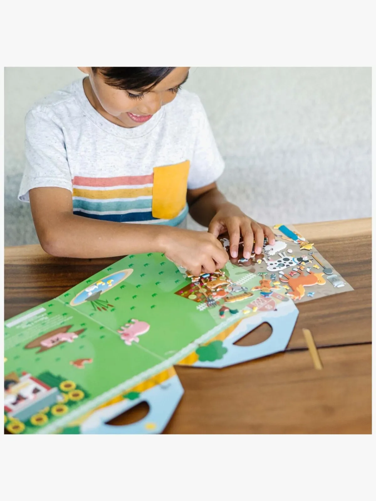 MelissaDoug Melissa & Doug Klistermærkebog Bondegård 52 Stk.
