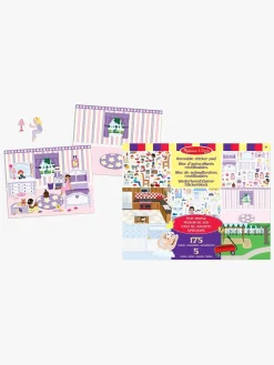 MelissaDoug Kreativt Legetøj-Melissa & Doug Klistermærkebog Legehus 175 Stk.