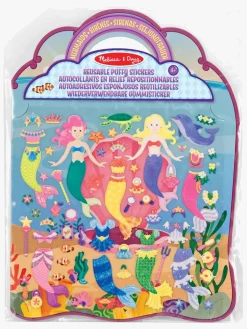 MelissaDoug Kreativt Legetøj-Melissa & Doug Klistermærkebog Havfruer 65 Stk.