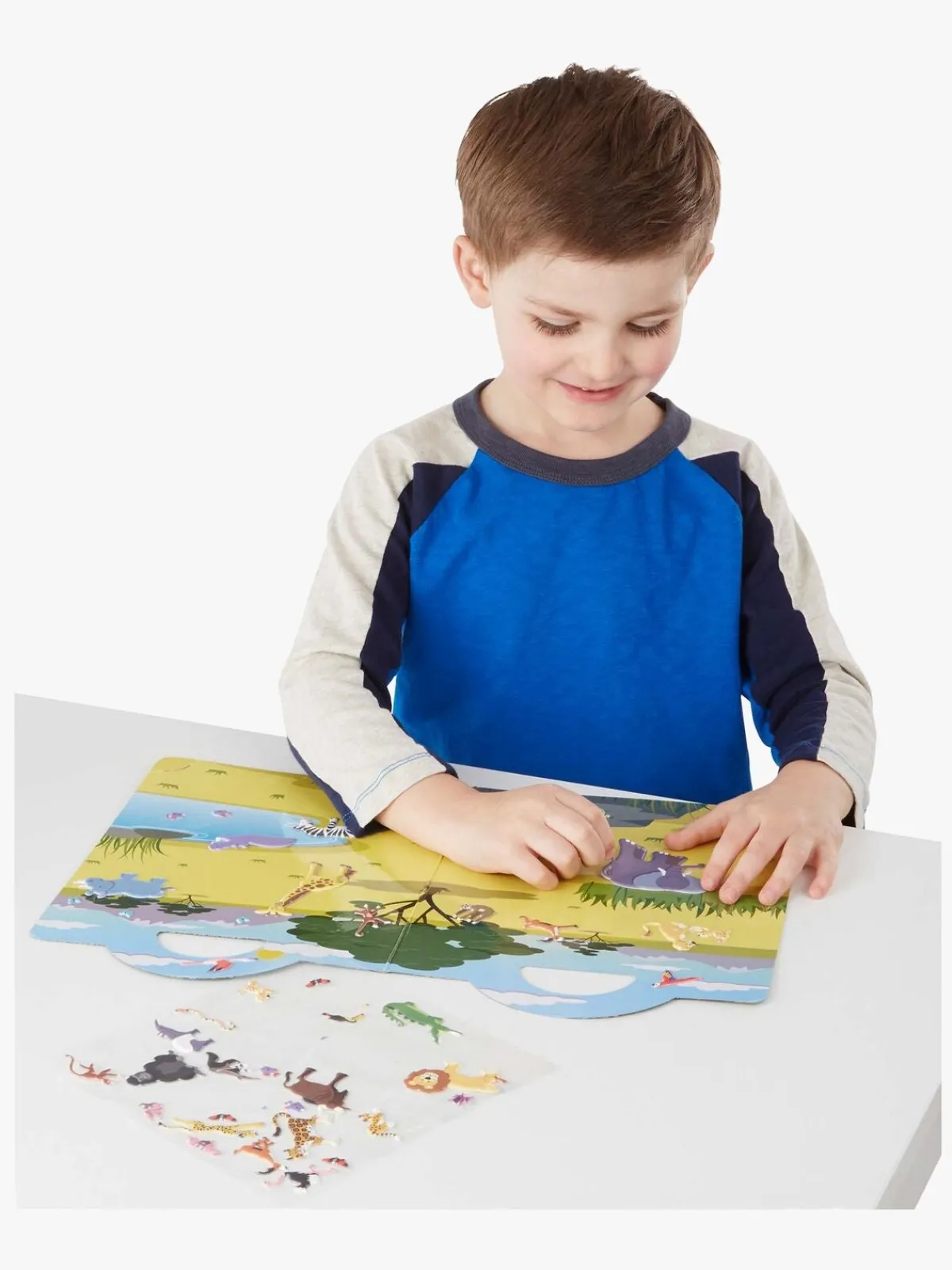 MelissaDoug Melissa & Doug Klistermærkebog Safari 42 Stk.