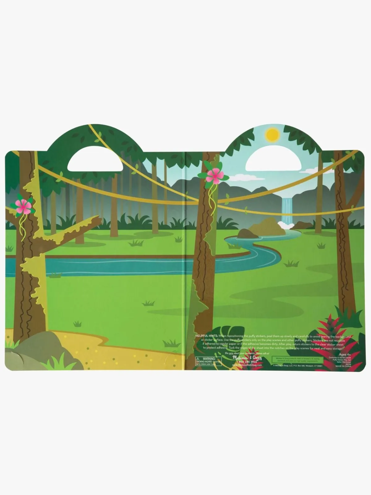 MelissaDoug Melissa & Doug Klistermærkebog Safari 42 Stk.