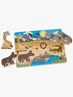 MelissaDoug Melissa & Doug Knoppuslespil Safari 7 Brikker