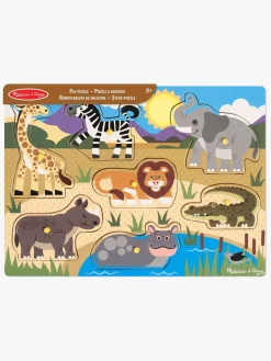 MelissaDoug Melissa & Doug Knoppuslespil Safari 7 Brikker