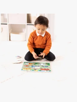 MelissaDoug Spil & Puslespil-Melissa & Doug Knoppuslespil Af Træ Transportmidler 8 Dele