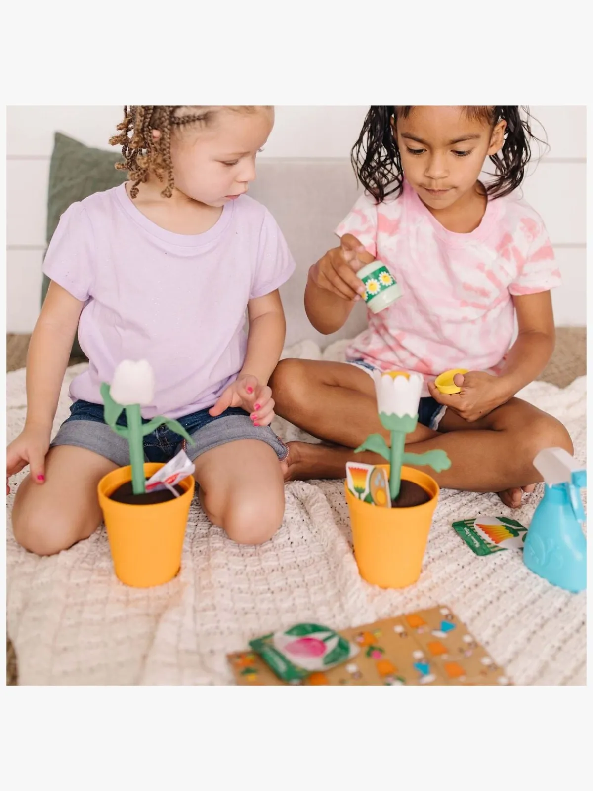 MelissaDoug Melissa & Doug Let's Explore Havelegesæt med 2 Blomster