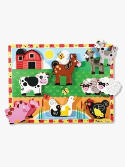 Spil & Puslespil|MelissaDoug Melissa & Doug Puslespil Bondegård 8 Brikker