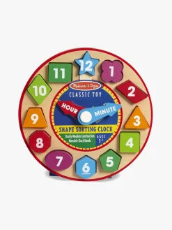 MelissaDoug Melissa & Doug Træpuslespil Lær Klokken