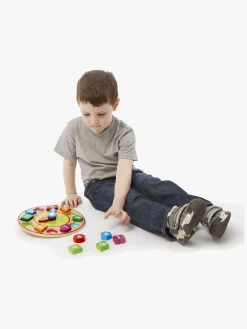 MelissaDoug Melissa & Doug Træpuslespil Lær Klokken