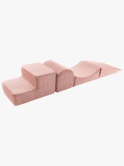Børn Meowbaby Aesthetic Foam Sæt 4 Elementer Kraftig Fløjl, Pink