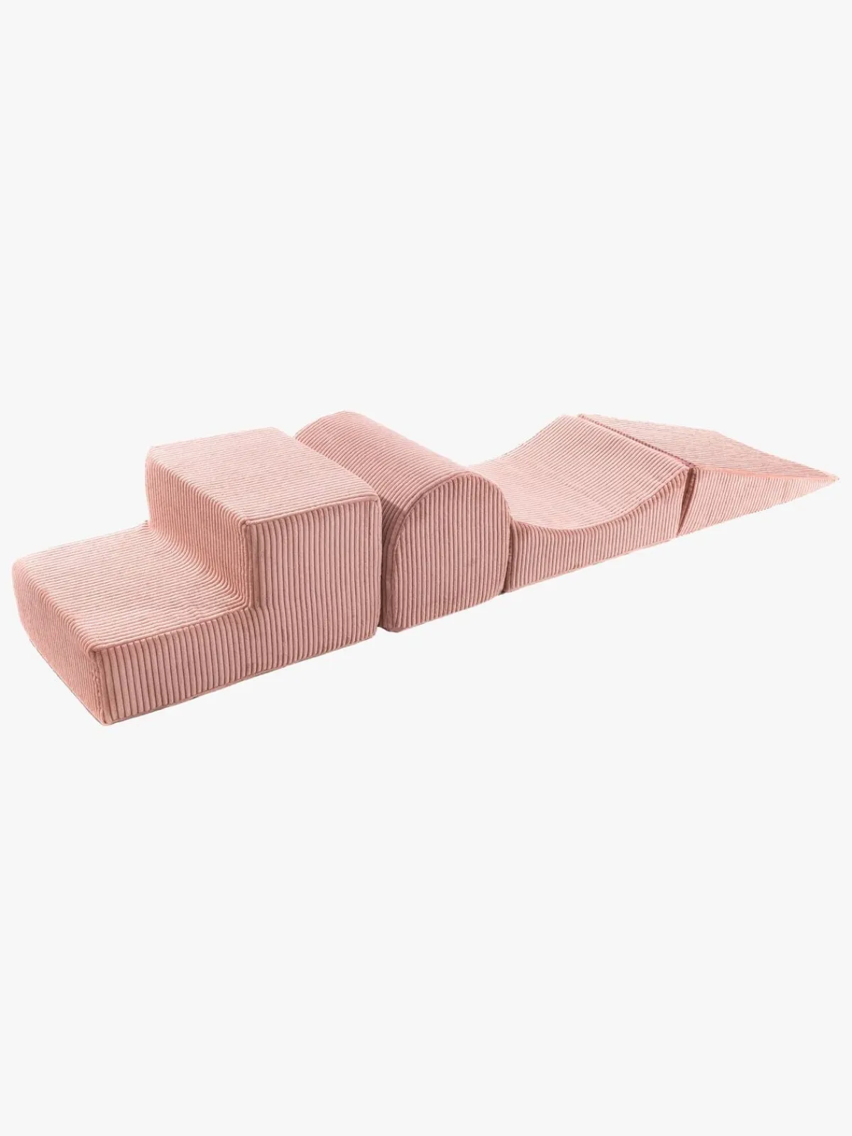 Børn Meowbaby Aesthetic Foam Sæt 4 Elementer Kraftig Fløjl, Pink
