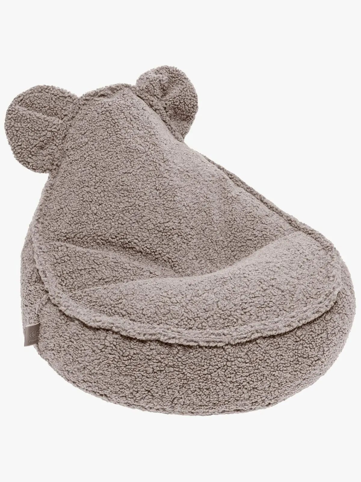 Børn Meowbaby Bearly Sækkestol Teddy, Lysegrå