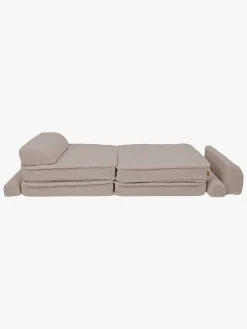 Børnemøbler|Meowbaby Play Bearly Premium  Bygbar Sofa, Lysegrå