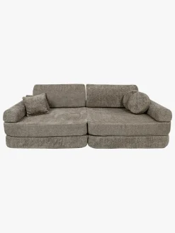 Børn Meowbaby Play Premium Boucle  Bygbar Sofa, Tan Beige