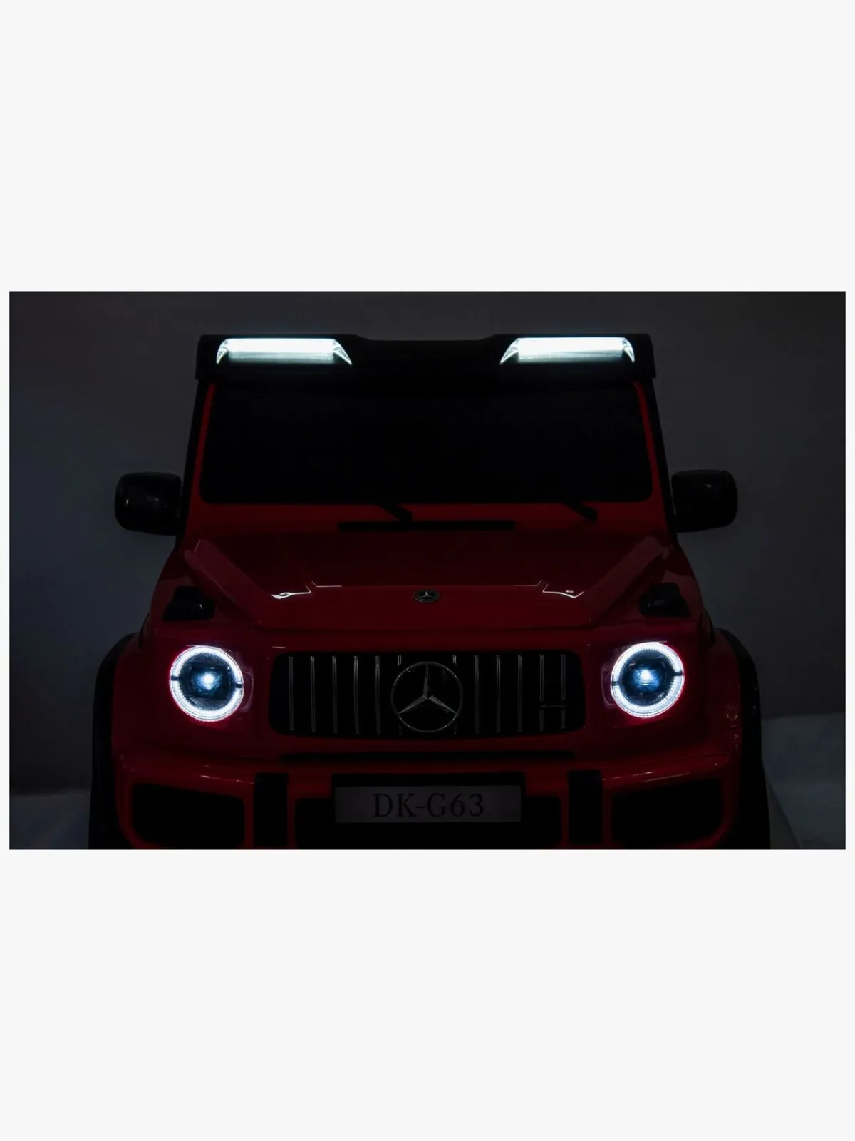 Elbiler & -Køretøjer|Mercedes Benz AMG G63 Elbil, Rød Rød