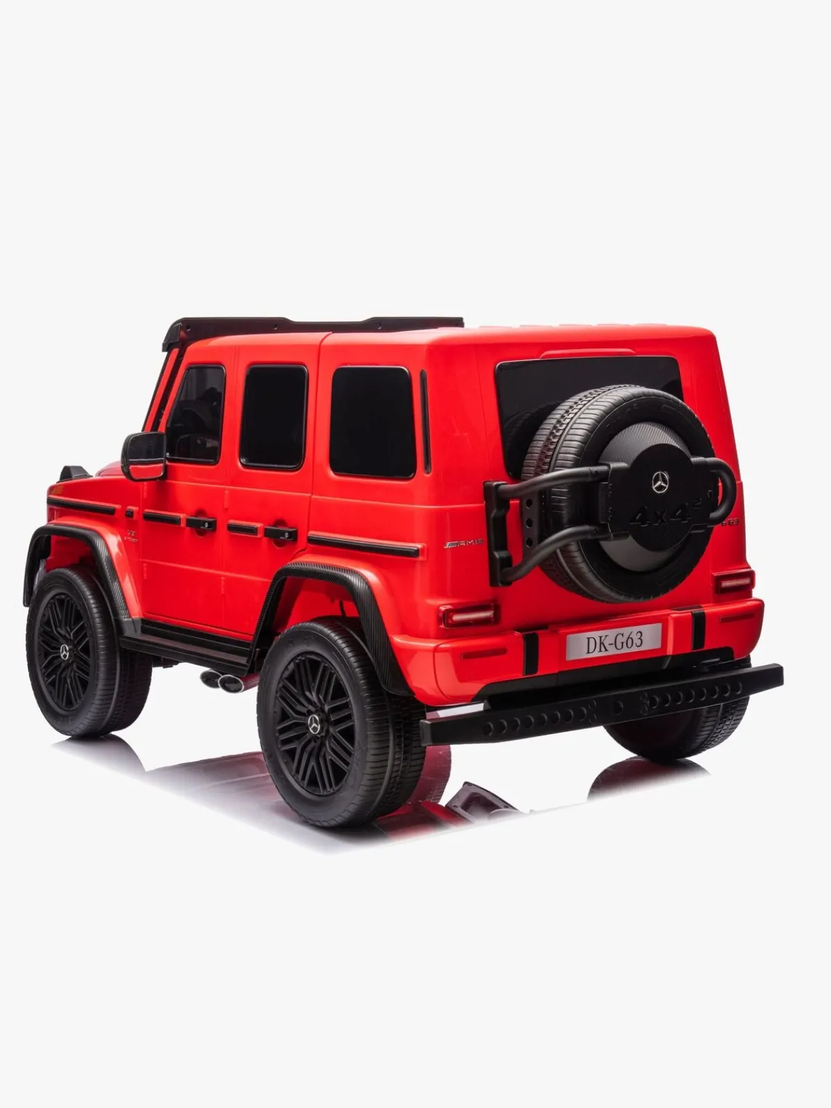 Elbiler & -Køretøjer|Mercedes Benz AMG G63 Elbil, Rød Rød
