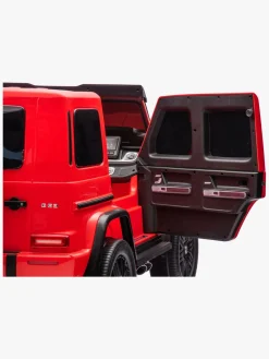 Elbiler & -Køretøjer|Mercedes Benz AMG G63 Elbil, Rød Rød
