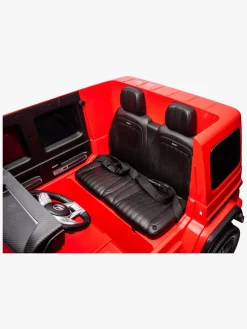 Elbiler & -Køretøjer|Mercedes Benz AMG G63 Elbil, Rød Rød