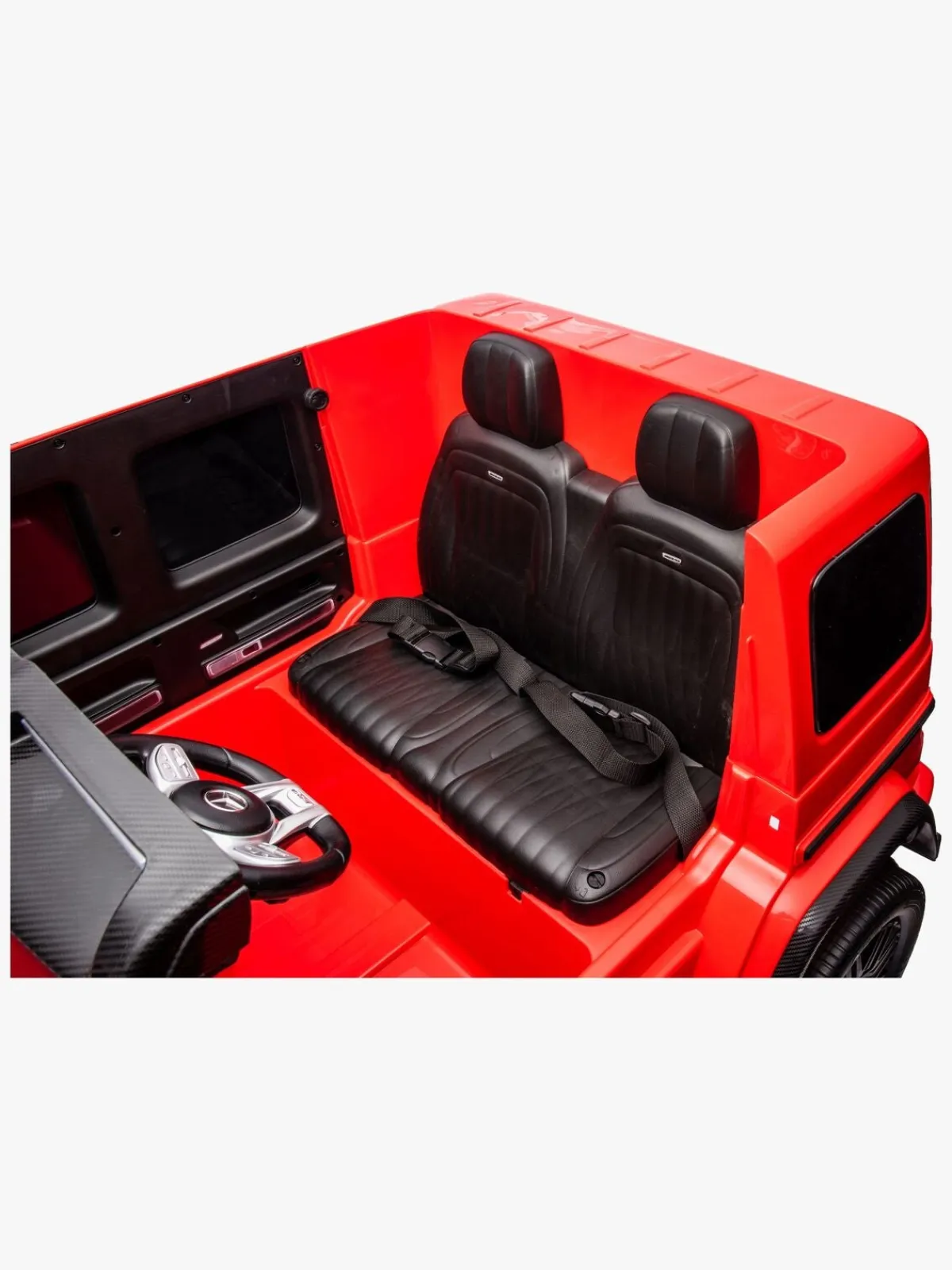 Elbiler & -Køretøjer|Mercedes Benz AMG G63 Elbil, Rød Rød