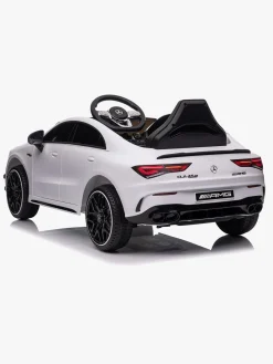Elbiler & -Køretøjer|Mercedes Benz CLA45 Elbil, Hvid