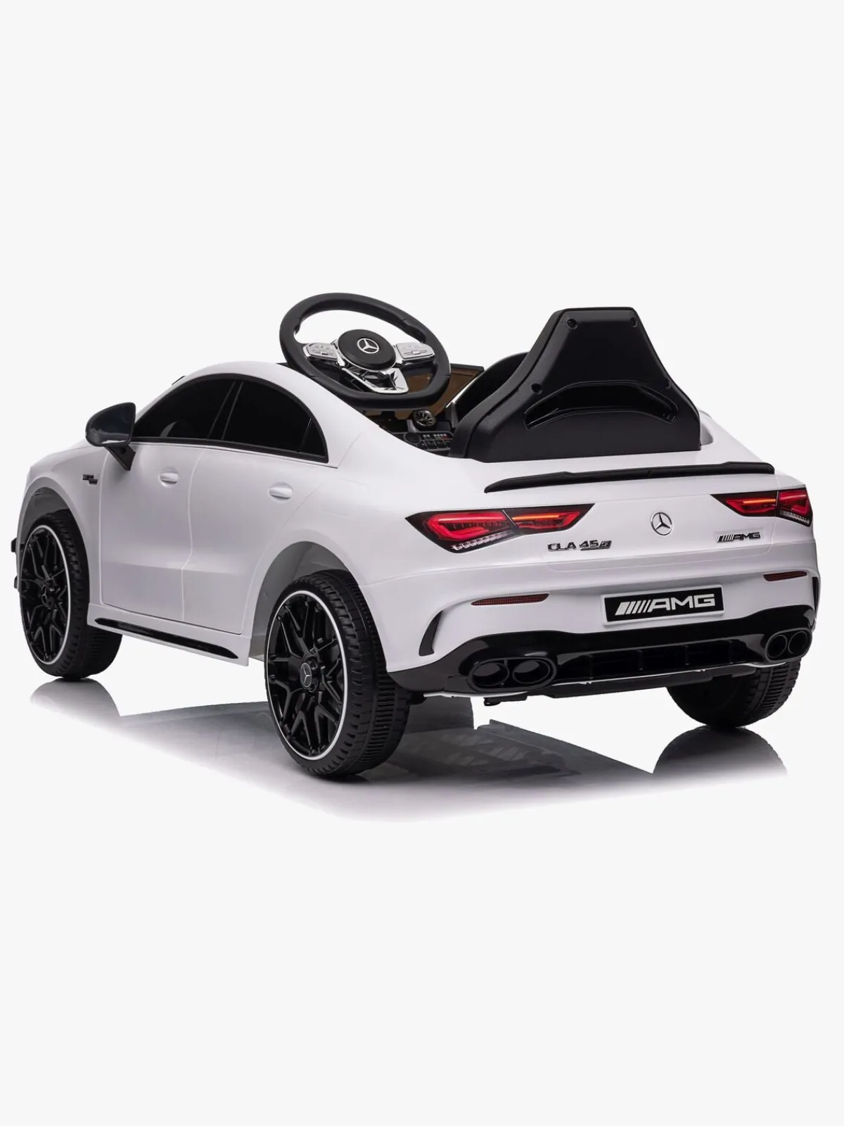 Elbiler & -Køretøjer|Mercedes Benz CLA45 Elbil, Hvid
