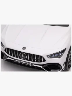 Elbiler & -Køretøjer|Mercedes Benz CLA45 Elbil, Hvid
