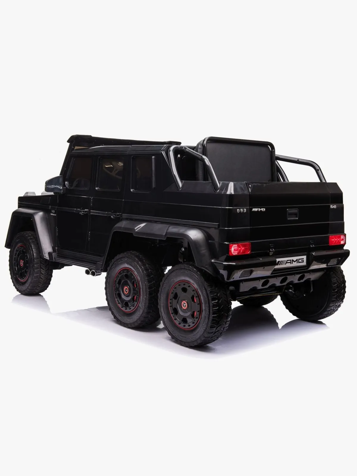 Elbiler & -Køretøjer|Mercedes Benz G63 6X6 Elbil, Sort
