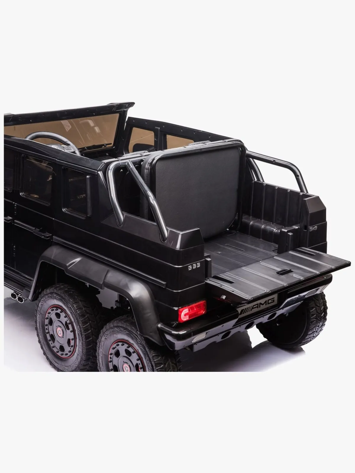 Elbiler & -Køretøjer|Mercedes Benz G63 6X6 Elbil, Sort