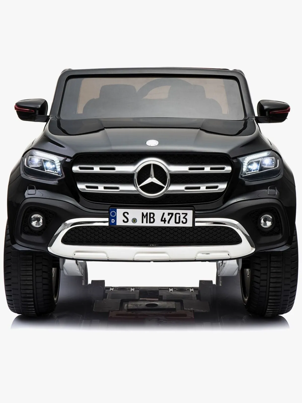 Mercedes Elbiler & -Køretøjer-X-Class Elbil, Sort