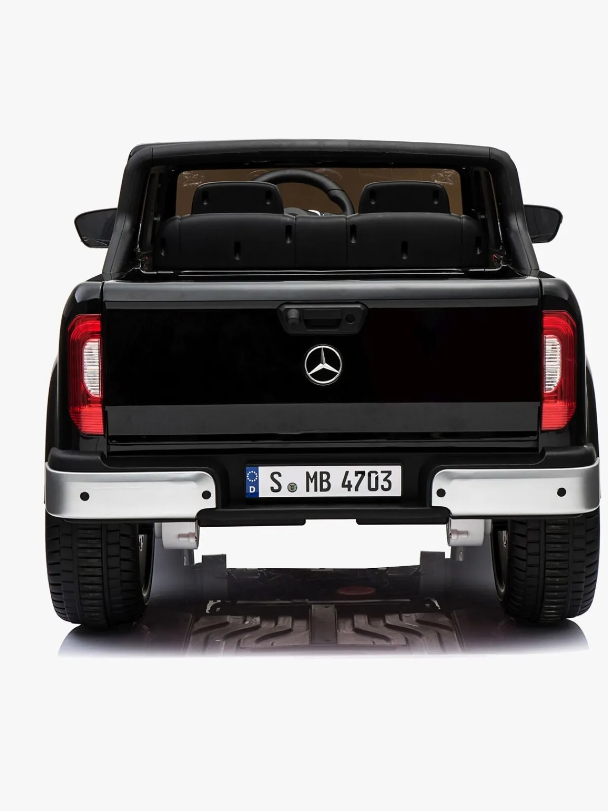 Mercedes Elbiler & -Køretøjer-X-Class Elbil, Sort