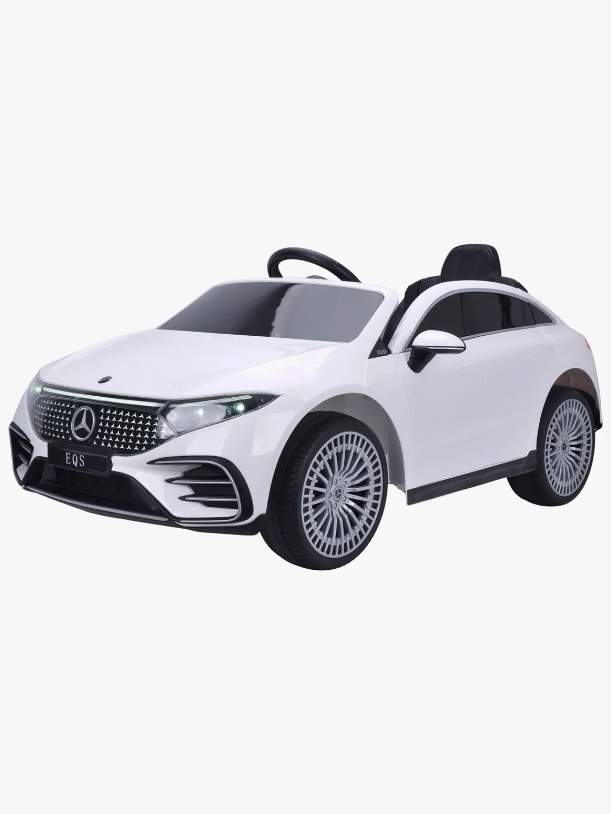 Elbiler & -Køretøjer|Mercedes -Benz EQS Elbil, Hvid