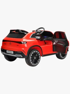 Mercedes Elbiler & -Køretøjer--Benz EQS SUV Elbil, Rød