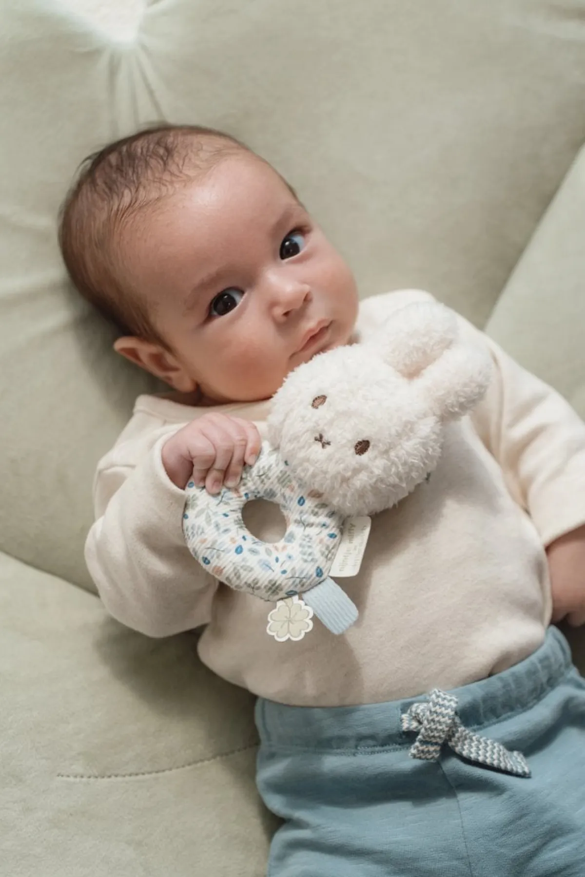 Babylegetøj|Miffy x Little Dutch Rangle, Lucky Leaves