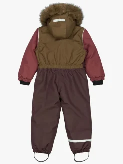 Børn MikkLine Mikk-Line Anorak Flyverdragt, Apple Butter