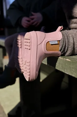 Gummistøvler|MikkLine Mikk-Line  Forede Gummistøvler Uldblanding, Twilight Mauve