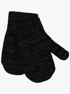 Børn MikkLine Mikk-Line Vanter Uldblanding 3-pak, French Roast-Black-Antrazite