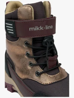 Børn MikkLine Støvler & Vinterstøvler-Mikk-Line Vinterstøvler, Raisin