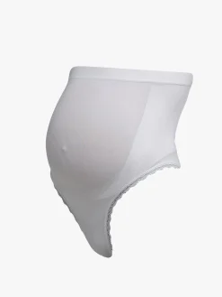 Milki String Seamless Graviditetstrusser 2-Pak, White