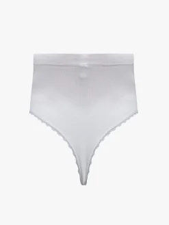 Milki String Seamless Graviditetstrusser 2-Pak, White